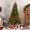 9ft. Pre-Lit Vermont Spruce Artificial Christmas Tree, Color Changing LED Lights